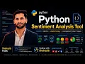 Build a Complete AI-Powered Sentiment Analysis Tool in Python using NLTK VADER No API Required