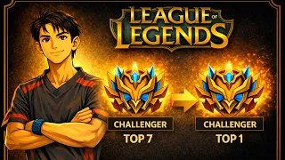Top 7 KR SoloQ - Rumo ao TOP 1