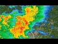2025 Saint Louis Missouri Supercell TDWR Radar Loop