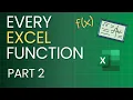 Learn Every Function in Excel - Part 2