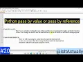 Is python pass by reference or pass by value type of programming language pass by reference pytho