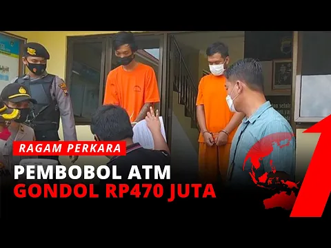 Polisi Ringkus Pembobol ATM yang Gasak 470 Juta di Minimarket