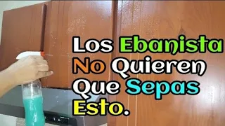 Deja tus maderas relucientes, las mesas, sillas, despensas, gabinetes y mucho mas.