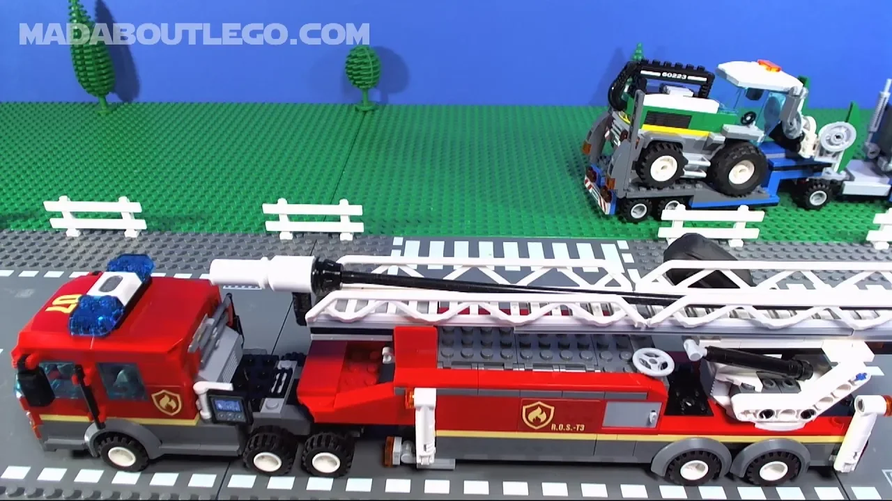 Fire Truck, Tractor, Excavator, Police Cars & Train Ride On | Toy Vehicles Surprise for Kids