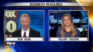 Business headlines with FOX News Hillary Vaughn