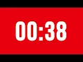 38 Second Timer With Alarm Without Music