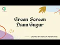 Green Screen Daun Gugur