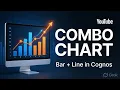 5 Create a Combination Chart in IBM Cognos Analytics Bar Line Chart Tutorial Step-by-Step