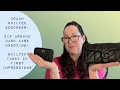 Coach quilted zip card case