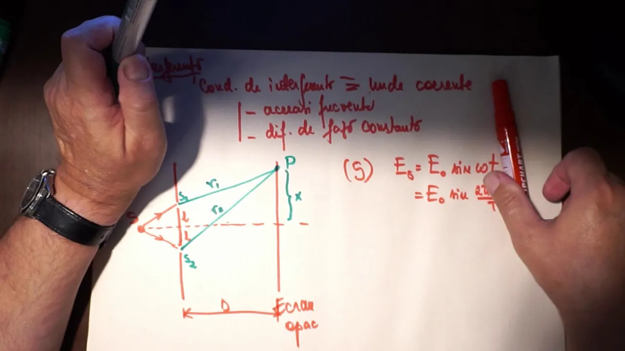 Fizica, BAC 2020, Optica ondulatorie. Interferenta si difractie
