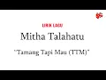 Download Lagu Lirik Lagu Mitha Talahatu - TTM (Tamang Tapi Mau)