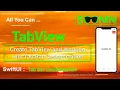 SwiftUI Create TabView and Working with Tab Bar Customization TabView