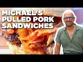 Michael Symon s Pulled Pork Sandwiches Symon Dinner s Cooking Out Food Network