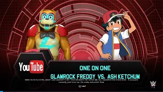 YouTube Show Glamrock Freddy vs Ash Ketchum