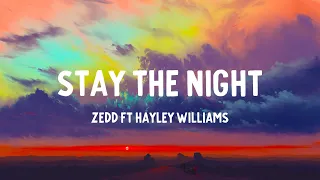 Sigala, Talia Mar - Stay The Night (Lyrics)