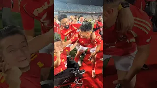 احتفال كوميدي بين عمر فرج و أشرف داري بعد فوز الاهلي بالدوري المصري الاهلي الأهلي Shorts 