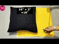 Make cushion cover in this easy way