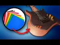Lagu Guitar Made Of 500 Sheets Of Paper