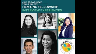 2024 Fellowship Interview - Fellow Talk Series Hosted by ASCO