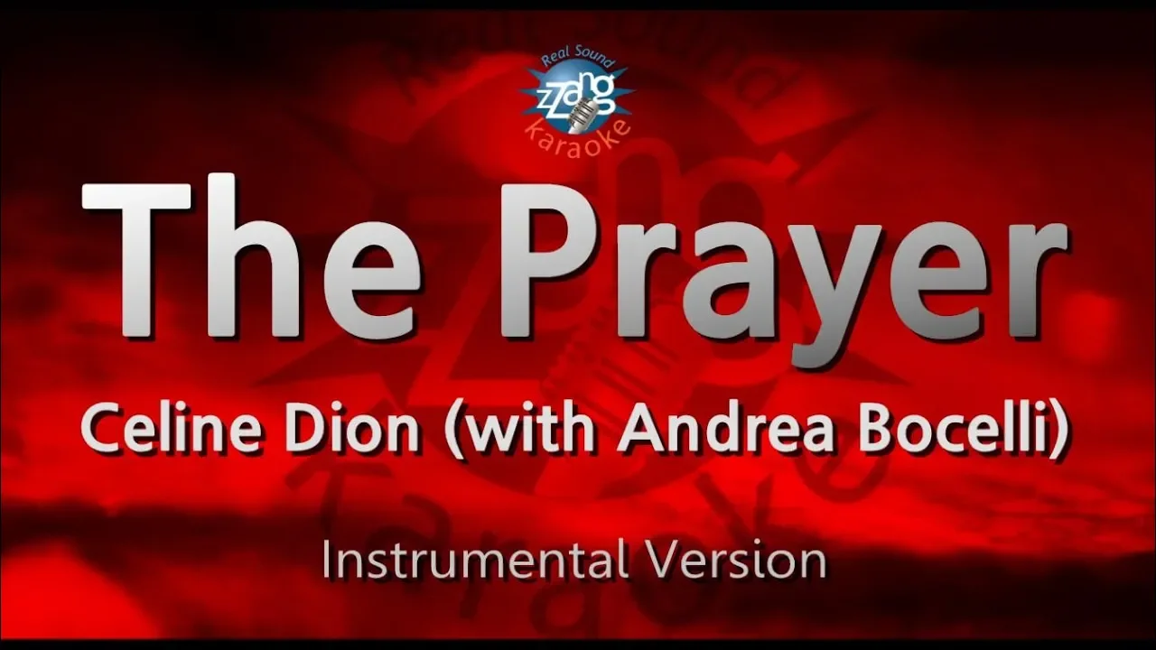 Celine Dion-The Prayer (with Andrea Bocelli) (MR/Inst.) (Karaoke Version)