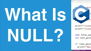 NULL Pointer C Programming Tutorial