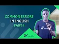 Part 4 Common Errors in English English Language WAEC NECO JAMB