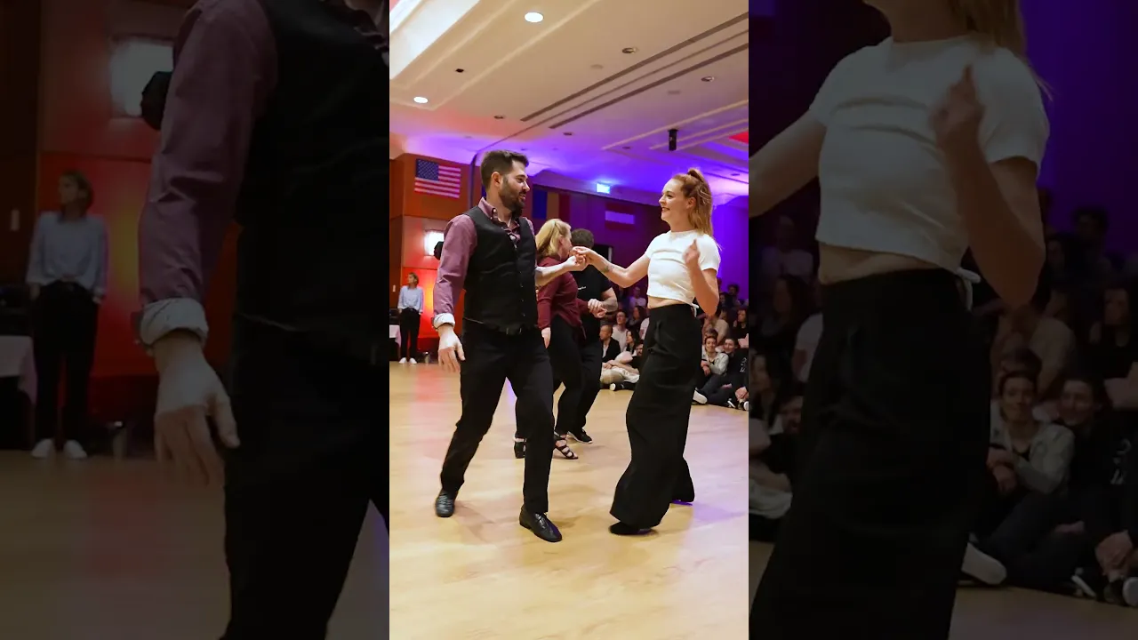 So ROMANTICAL! hahah West Coast Swing Improv with Alyssa McKeever!