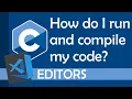How do I run and compile my C code