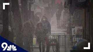 Fort Collins receives light snowfall Saturday more to come tonight