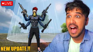 FREE FIRE ADVANCED SERVER LIVE || NEW MAP ? NEW GUNS ? NEW CHARACTER ? DESI ARMY