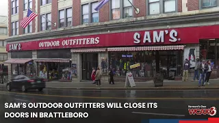 Sam s Outdoor Outfitters will close its doors in Brattleboro