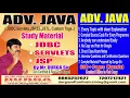DURGA Sir Adv Java Study Material