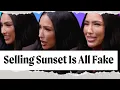 Bre Tiesi Drama Behind Selling Sunset It s All Set Up It s All Fake Cosmopolitan UK