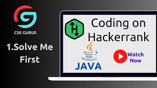 1 solve me first Hackerrank JAVA