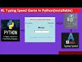 Typing Speed Game using Python in Hindi Python mini projects forcode coder