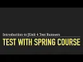 Introduction to JUnit 4 Test Runners