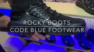 SHOT Show 2019 Rocky Boots Code Blue Footwear 
