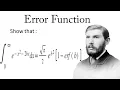 Error function-solved example