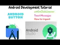Aide Android Development Tutorial Series Buttons with OnClickListener Event part-7