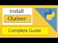 How to install Chainer Python library 2022 Amit Thinks