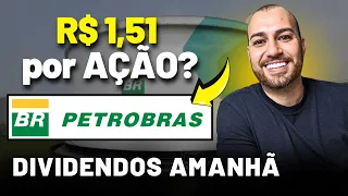 Petrobrás, petr4 DIVIDENDOS AMANHÃ! Quais os valores, quanto vai pagar? vale a pena investir?