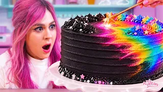 INTENTÉ PASTEL QUE CAMBIA DE COLOR AL INSTANTE😨