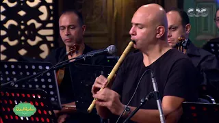 صاحبة السعادة استمع الي موسيقي فواصل الاذان لايف علي مسرح صاحبة السعادة 