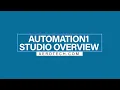 Automation1 Studio Overview