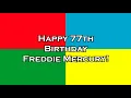 Download Lagu Happy 77th Birthday Freddie Mercury!