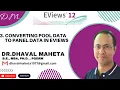 3 Converting Pool Data to Panel Data using Eviews Dr Dhaval Maheta