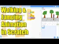 Walking And Jumping Sprite in Scratch - Animation for Beginners