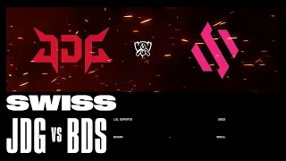 JDG vs. BDS - Game 1 | Swiss Stage | 2023 Worlds | JDG Intel Esports Club vs Team BDS (2023)