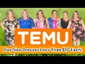 PLUS SIZE DRESSES at TEMU Under 10 Each Plus Size Try On Haul Review