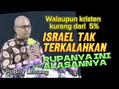 Download MP3 ISRAEL TAK BISA DIKALAHKAN KARENA ADANYA PERJANJIAN INI_ KHOTBAH KRISTEN _ PS. BILLY LANTANG.